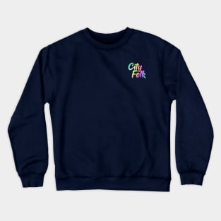 City Folk Logo small Crewneck Sweatshirt